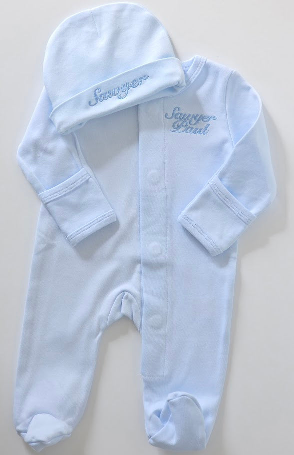 Newborn Footie - Made for the Minimalist Mom