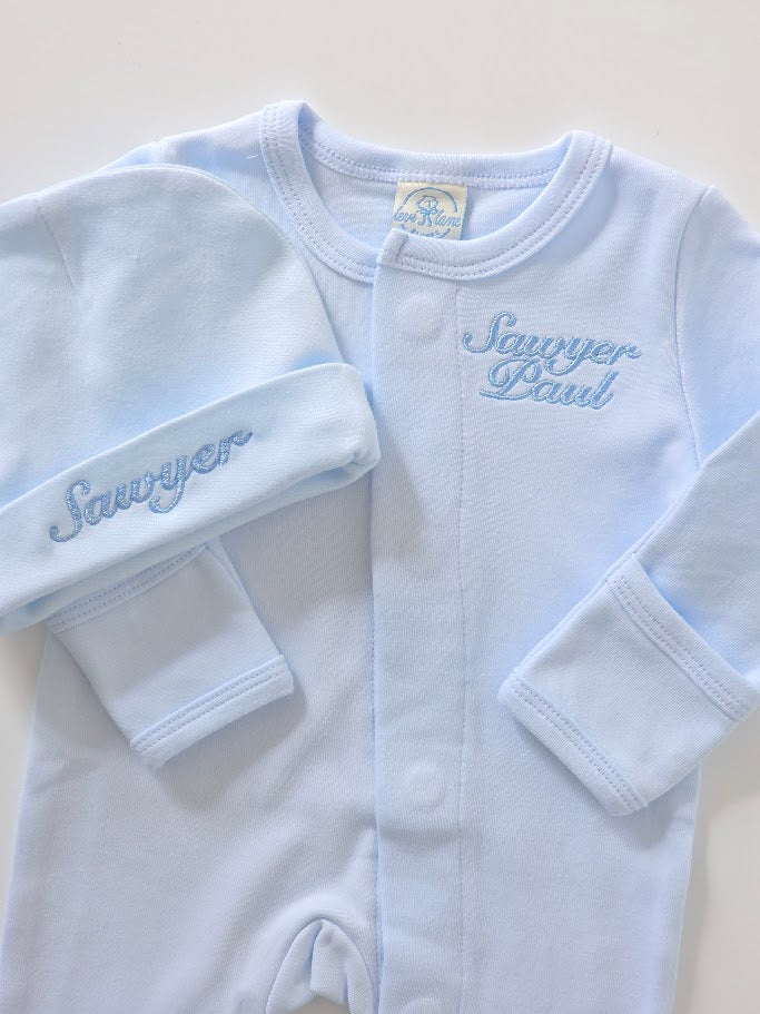 Newborn Footie - Made for the Minimalist Mom