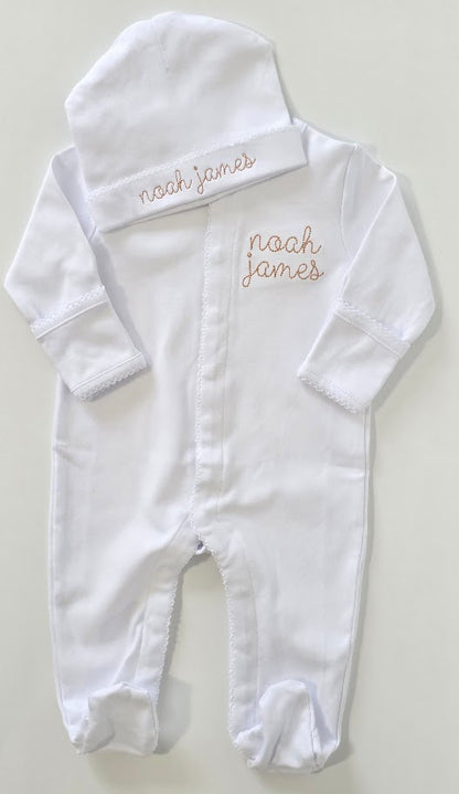 Newborn Footie - Made for the Minimalist Mom