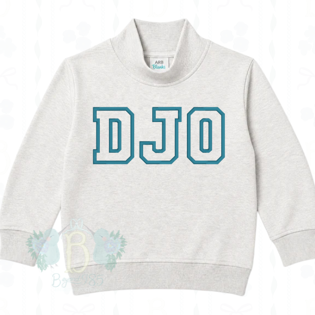 Sports Mock Neck | Monogram