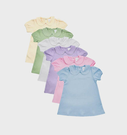Girls Easter Dress with Colorful Cross