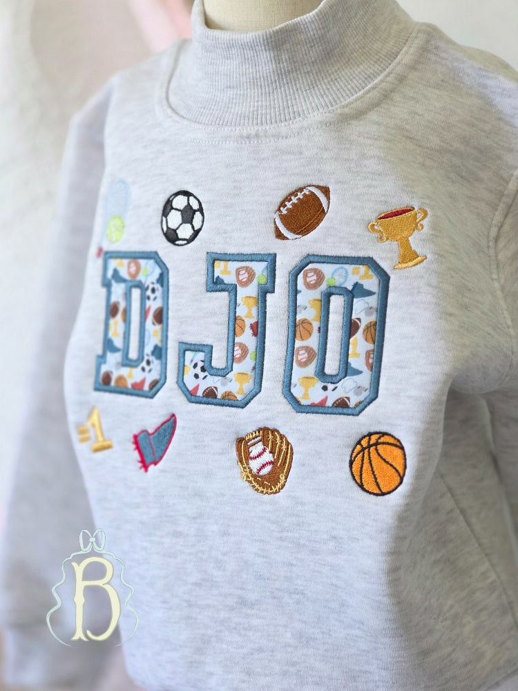 Sports Mock Neck